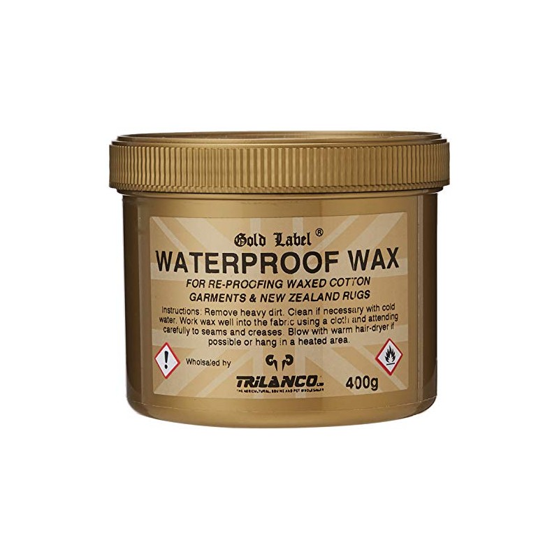Gold Label Waterproof Wax for Re-Proofing Wax Cotton Clothing &
