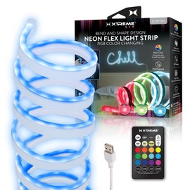 Xtreme 6.5 ft Neon Bend and Shape Memory Flex Wire Multicolor LED Light Strip