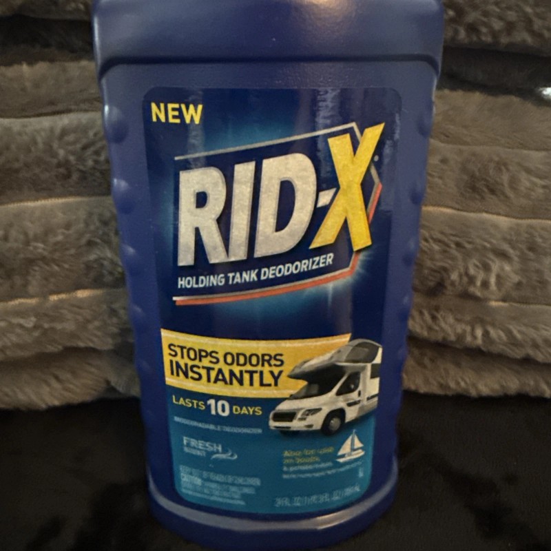 Rid-X Deodorizer Holding Tank Fresh Scent Liquid RV Boats Toilet