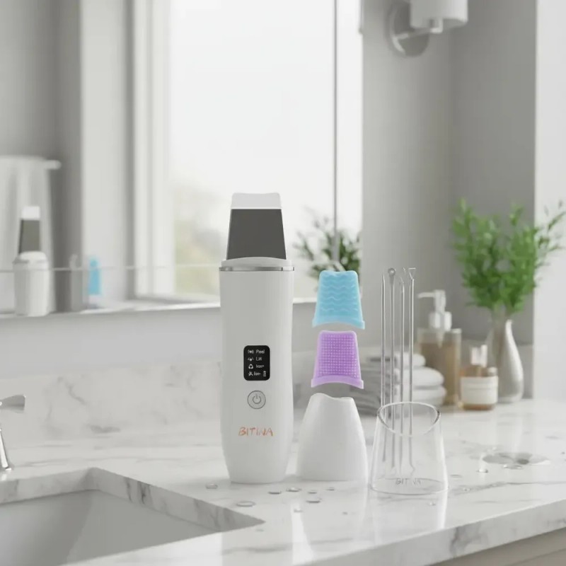 Limpiador Facial Ultrasónico Usb - Eliminación Espinillas