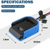 AMZISCONV for Bosch 18V Battery Power Wheels Adapter Converter Battery