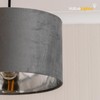 MiniSun | Small Modern Cream Boucle Drum Light Shade |