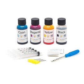 InkPro Premium Combo Ink Refill Kit for Canon PG-245/CL-246, PG-245XL/CL-246XL 1oz 30mL