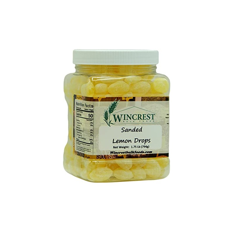 Claey's Olde Fashioned Sanded Candies (Lemon), 1 Pound