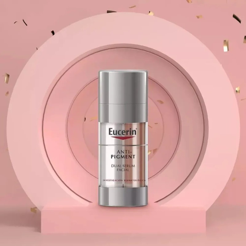 Eucerin - Antipigment Serum Dual, Protector Solar Y Crema De