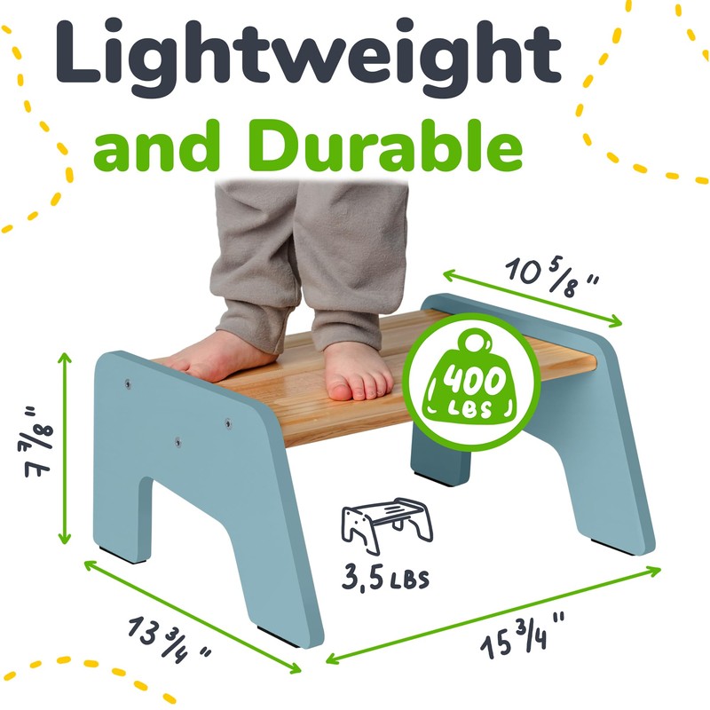 One Step Stool for Kids, Ideal for Potty Training and