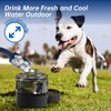 Botella de agua para perros de 54 onzas, dispensador de