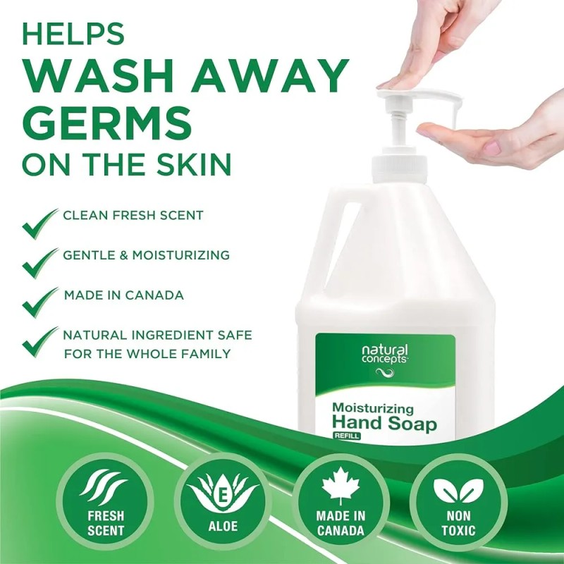 Conceptos Naturales | Jabón De Manos Hidratante Con Aloe Ver
