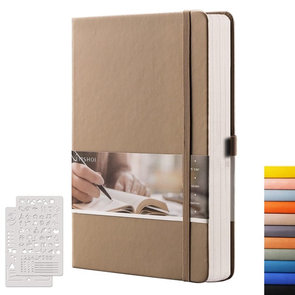 EMSHOI Dotted Notebook - 256 Pages A5 Dot Grid Journal