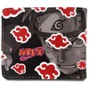 Roffatide Anime Wallets for Naruto Akatsuki Red Cloud Uzumaki Naruto