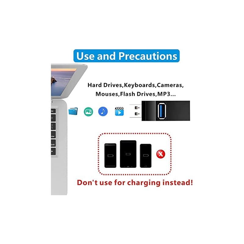 WADY USB 3.0 Hub, 3 Port Mini Portable Fast High