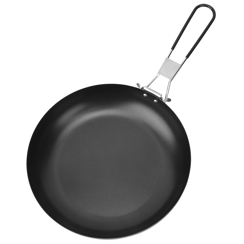 Outdoor Portable Pan Foldable Camping Cookware Non‑Stick Pan Cooking Frying