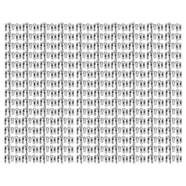 150pcs Fishing Barrel Bearing Rolling Swivels Kit Winding Resistance Stainless Steel Swivels