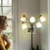 OTTOSEA 4 Pack Plastic Lampshade,5.7 inch High,4.1 inch Diameter,1.65 inch