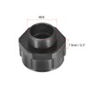sourcing map Threaded Bushings Nylon Connector Adaptor M20 Outer Thread
