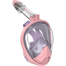 G2RISE® Snorkel Mask, Diving Mask, Foldable CO2 Safe Snorkel Full Mask with Camera Position for Children and Adults