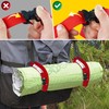 MELOTOUGH 4Pk 1" x 2ft Lashing Strap with Alligator Thumb