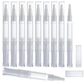 S.fields.inc ツイストペン ブラシ リキッドファンデーション詰め替え容器 3ml 10本 ネイルオイルペン