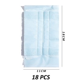 Pack of 18 Dust Cloth Refill, Cleaning Dust Cloth Refill, Manual Dust Cloth Refill, Microfibre Dust Cloth for Cleaning Dust, Dirt