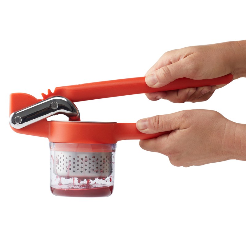 Chef'n FreshForce Hand Press Juicer Pomegranate Watermelon Stone Fruit Juice