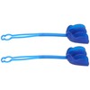 2pcs Portable Shock Mouth Guard Shock Absorption Athletic Mouth Guard