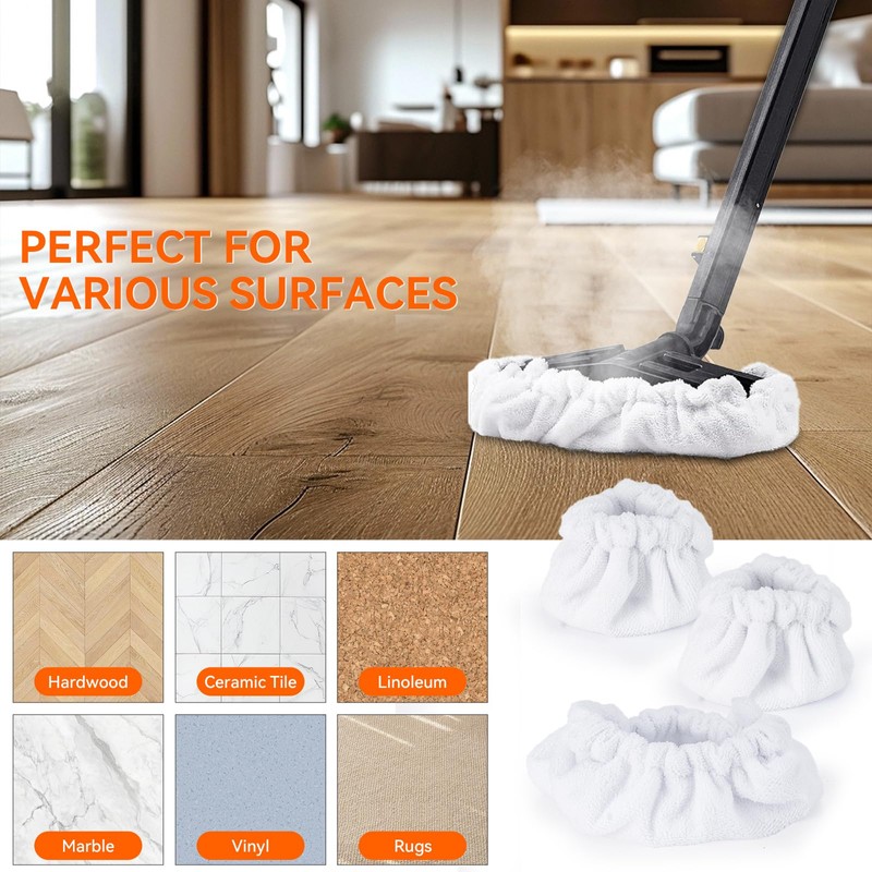 MTAA 24-Piece Steam Cleaning Pack Accessory Kit Compatible with Dupray