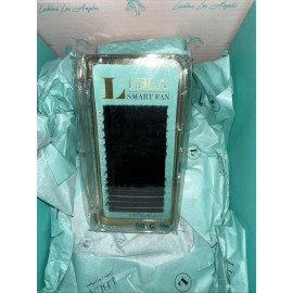 Lashbox LA LBLA Lash box LA Beauty Smart Fan 0.03mm Lashes C 13mm New