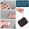 sourcing map Guitar Picks Holder Box Nylon Acoustic Electric Guitar