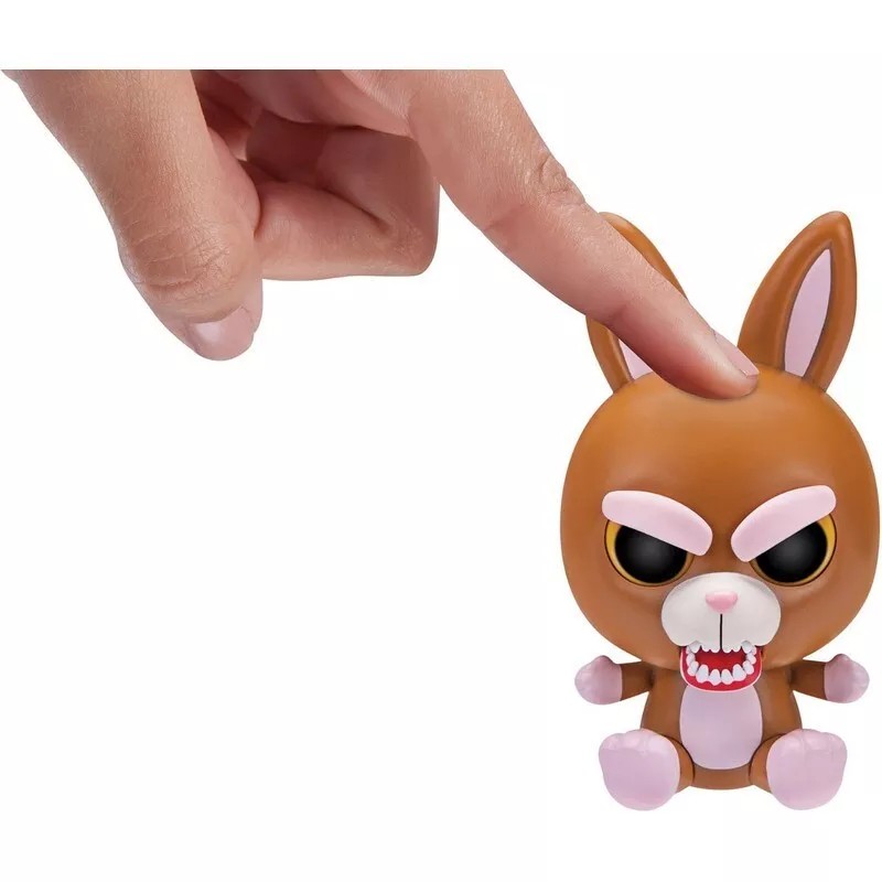 Feisty Pets Vicky Vicious 4-Inch Bunny Toy Figure For Kids