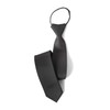 M.H.A.style 20587 Thin Necktie, One-touch, Black (Ceremonial Occasions), Narrow Tie