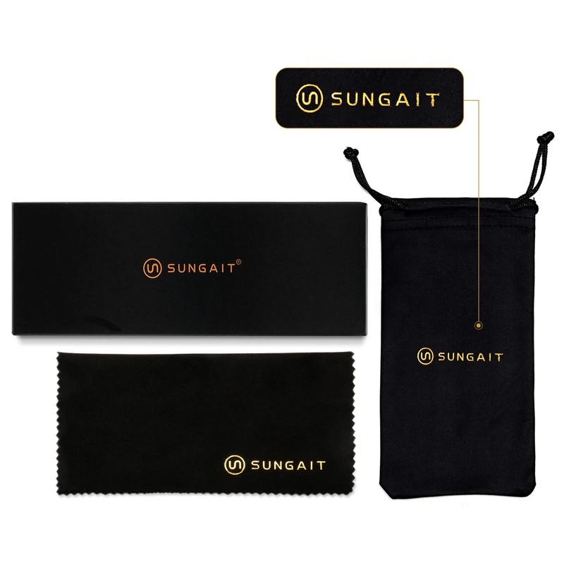SUNGAIT Spring Hinge Blue Light Filter Glasses Anti Blue Ray