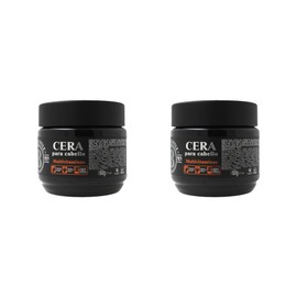 Cera para peinar, caballero, fijacion media, aspecto natural. Paquete de 2pz de 60gr. CBS-50-P2 BARBER STYLE FOR B MEN