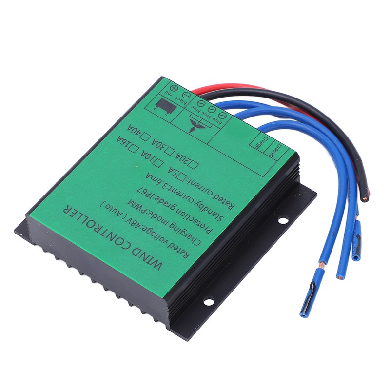 Wind Turbine Generator Controller 1000W Efficient PWM Charging IP67 LED