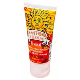 Elemental Crema Profesional Aftercare Tattoo 60 ml con FPS 15  Crema para Tatuajes Nuevos y Antiguos  Cuidado Post Tatuaje que Hidrata, Protege y