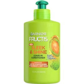 Garnier Fructis Sleek & Shine Intensely Smooth Leave-In Conditioning Cream, 10.2 Ounce
