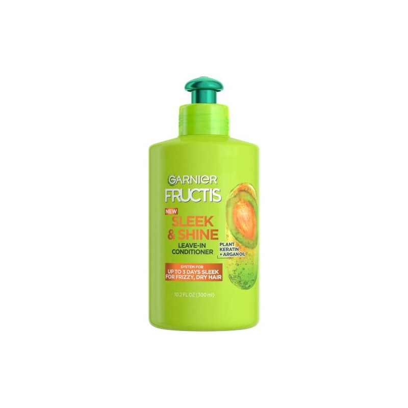 Garnier Fructis Sleek & Shine Intensely Smooth Leave-In Conditioning Cream,