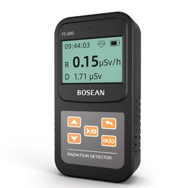BOSEAN Radiation Measuring Equipment, Water Quality Radiation Detector, Nuclear Wastewater Detector, Nuclear Radiation Detector, X-ray, Beta Ray, Gamma Radiation Dosimeter, Portable, Type-c Power
