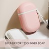 3-Piece Soap Dish With Hand Carry, Travel Soap Dish, Portable