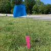 Trail Chasers Stake Chaser Orange 6 Inch Marking Flags for
