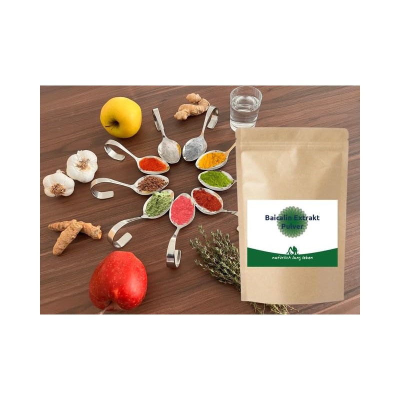 Baicalin Extract Powder 50 g Vegan Tea