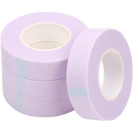 Pink Lash Extension Tape Micropore Eyelash Tape Extension Supplies Breathable Non-Woven Eyelash Patches Tapes Makeup Tools False Eyelashes and Adhesives