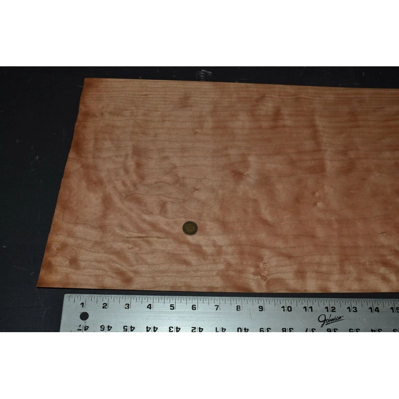 Unbranded Cherry Wood Veneer Sheet 12 x 24 inches 1/42nd