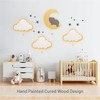 Lumipets Lighted Elephant on Moon, Nursery Night Light, Wall Mounted