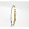 Brass Line 6MM Stainless Steel Sikh Kada For Women And
