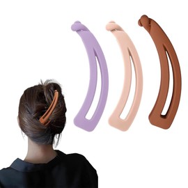 RDNKVB 3pcs Banana Hair Clips Hair Clips Vintage Banana Hair Clips Fish Clips for Long Hair Banana Clip Comb Fish Clips Banana Hair Clips for Women and Girls