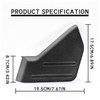 Vanshly Left Driver Seat Trim Cover Panel Compatible with 2009-2014