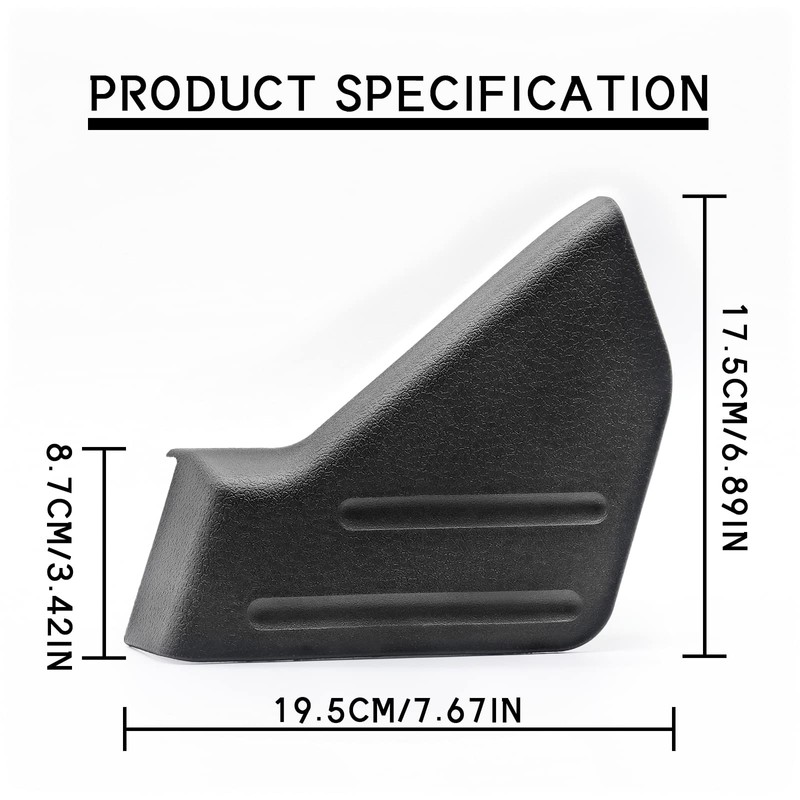 Vanshly Left Driver Seat Trim Cover Panel Compatible with 2009-2014