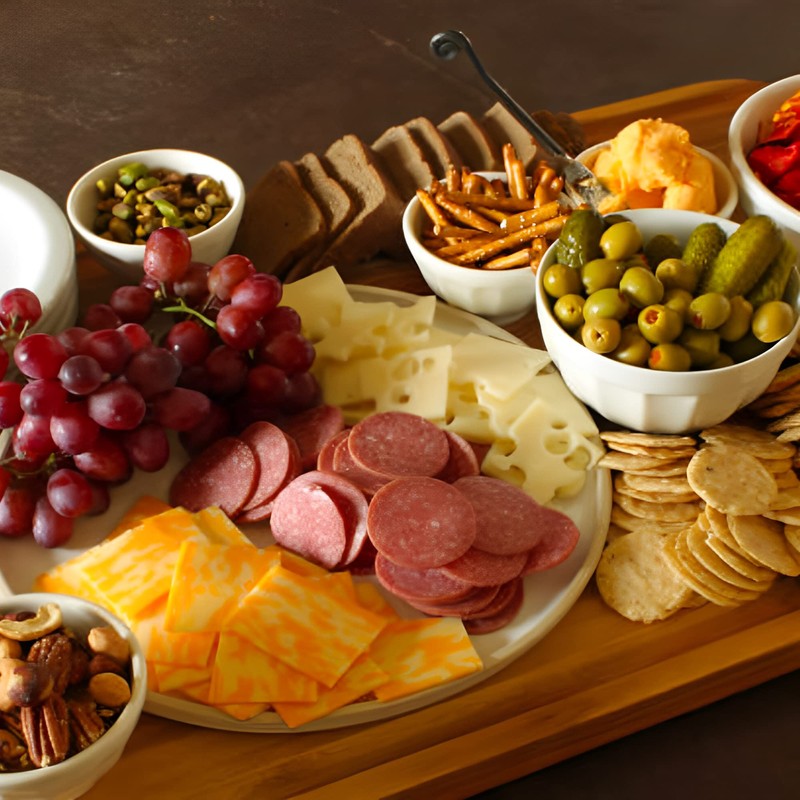 Deli Direct Port Wine Cheese Spread for Crackers, Cheese Dip