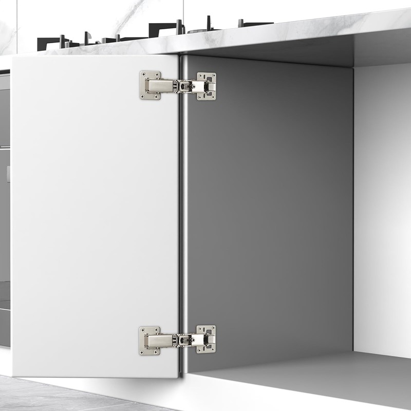 Cabinet Hinges, Pack of 2, 175 Degree Hinges for Cabinet