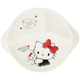 OSK オーエスケー ハローキティ ランチ皿 持ち手付 CB-36